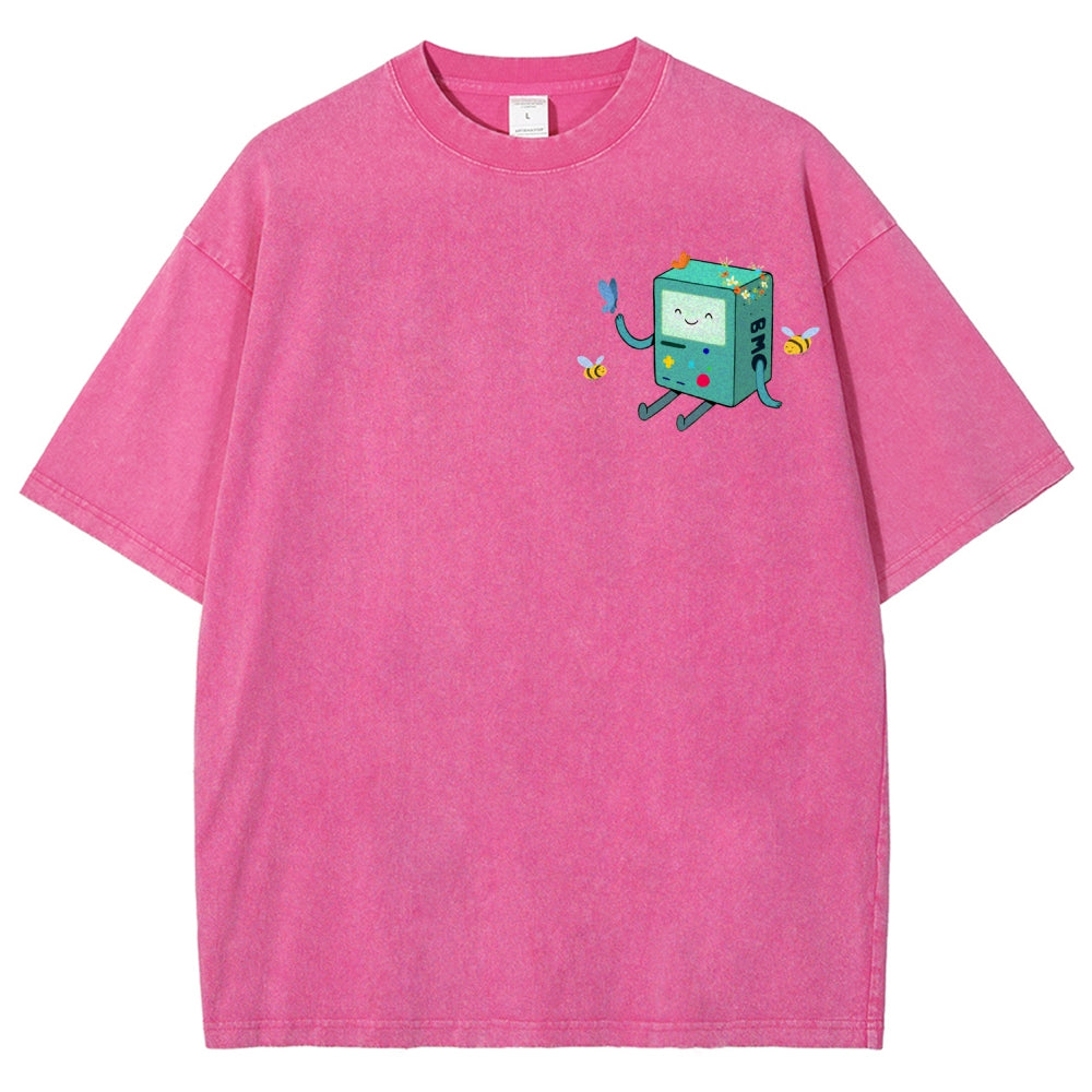 Adventure Time Unisex Fit Washed T-Shirt 2606009886