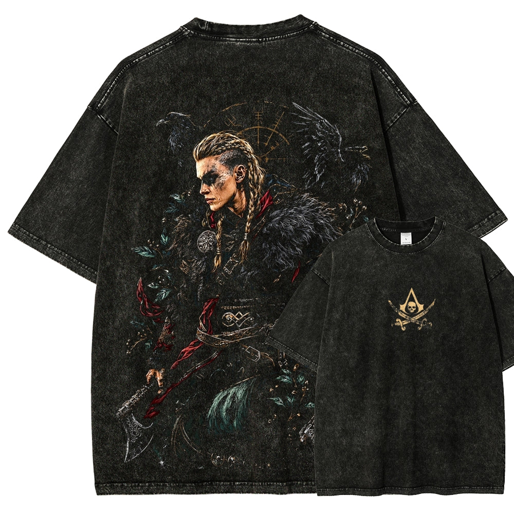 Assassin’s Creed Unisex Fit Washed T-Shirt 2606010199
