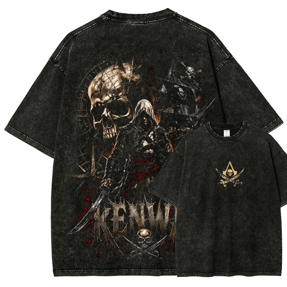 Assassin’s Creed Unisex Fit Washed T-Shirt 2606010208
