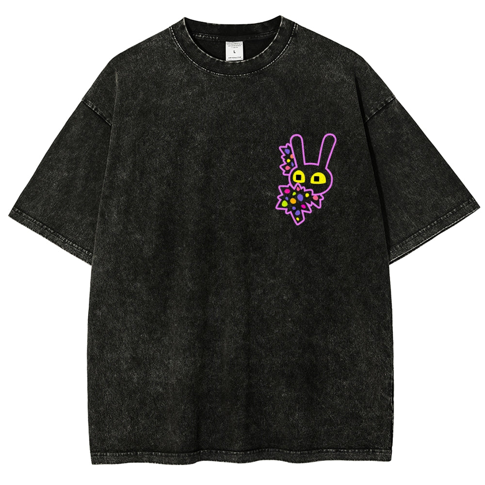 The Amazing Digital Circus Unisex Fit Washed T-Shirt 2606013996