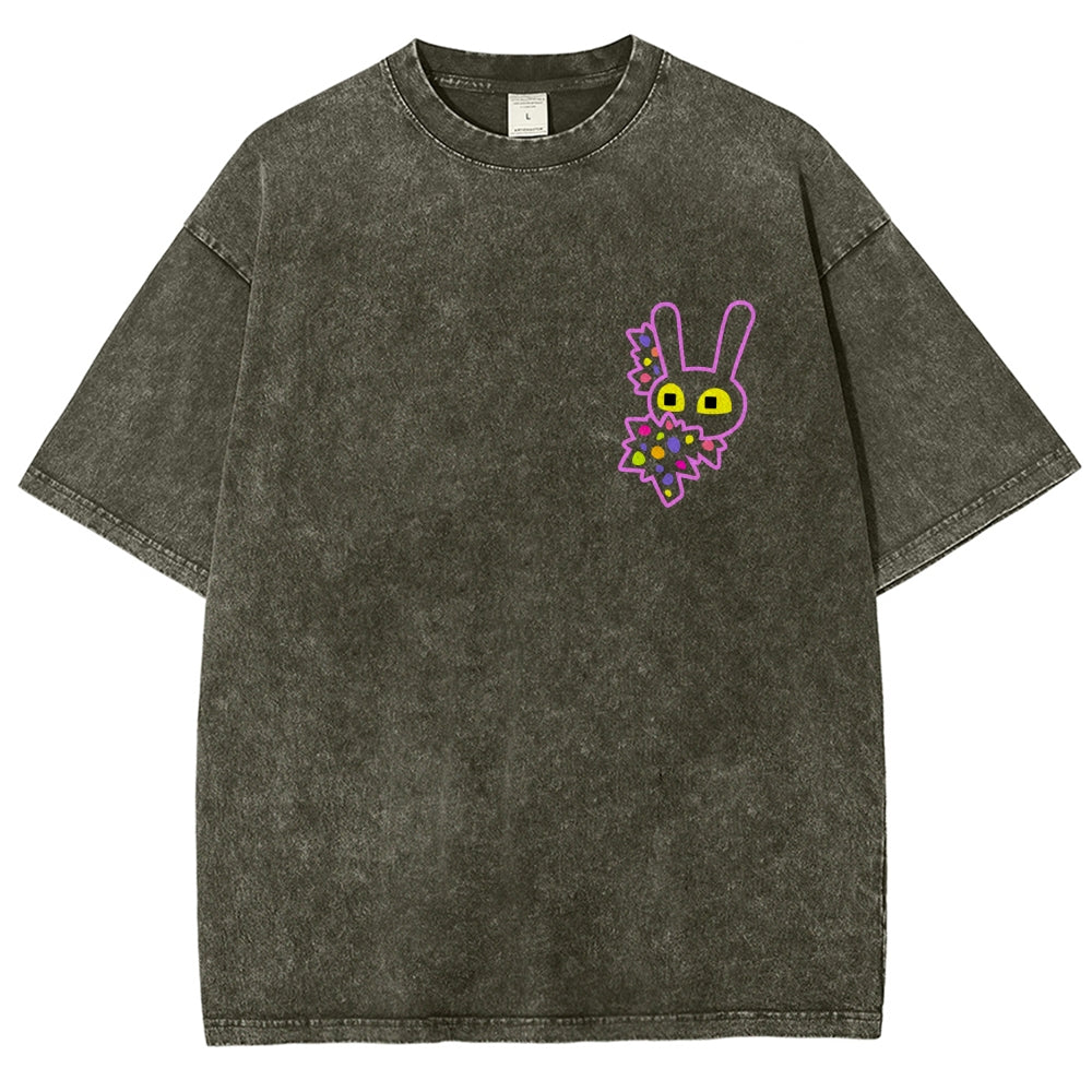 The Amazing Digital Circus Unisex Fit Washed T-Shirt 2606013996