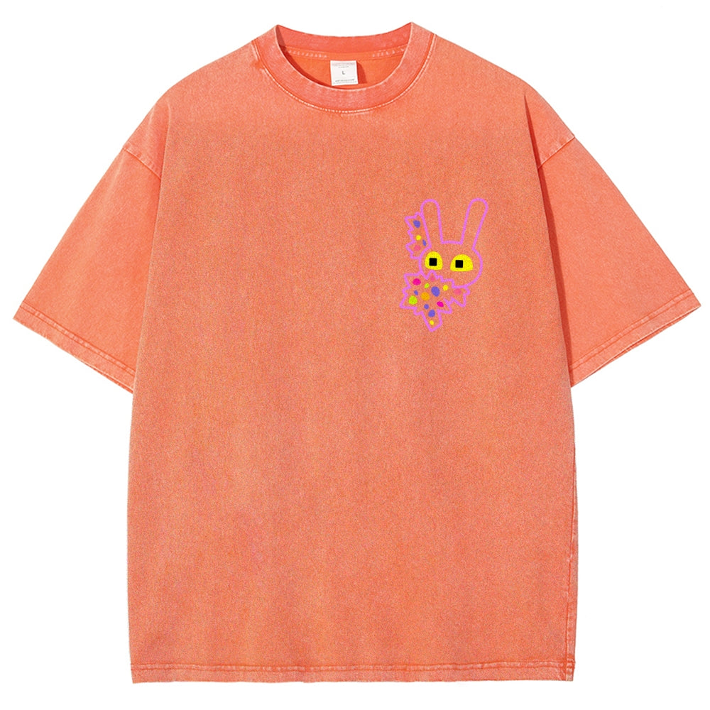 The Amazing Digital Circus Unisex Fit Washed T-Shirt 2606013996