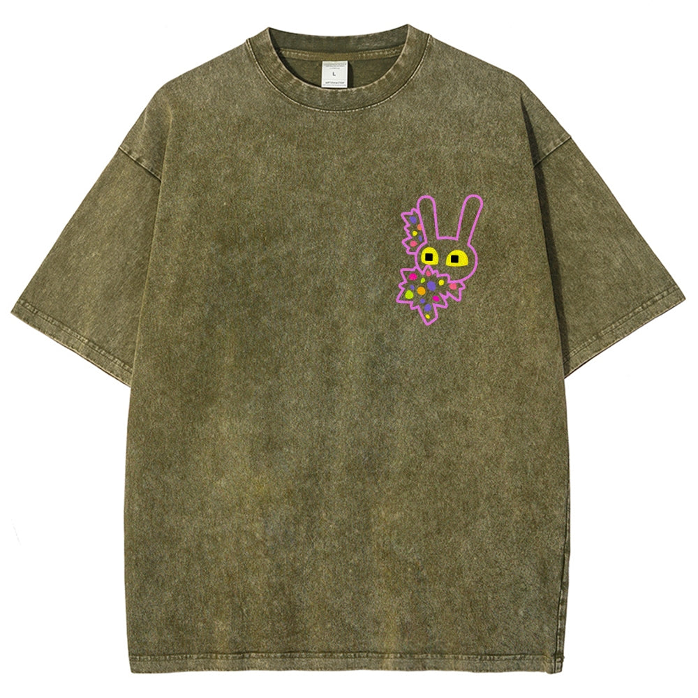 The Amazing Digital Circus Unisex Fit Washed T-Shirt 2606013996