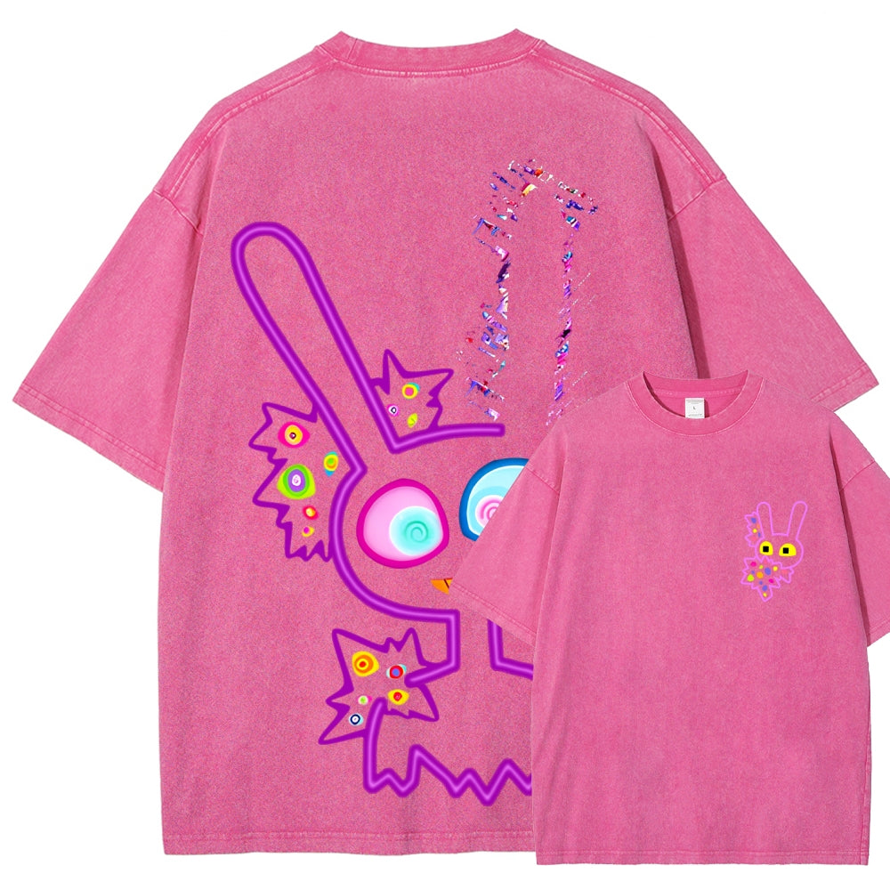 The Amazing Digital Circus Unisex Fit Washed T-Shirt 2606013996