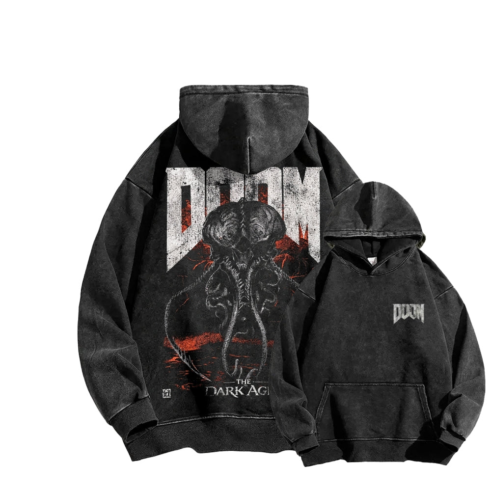 DOOM Washed-finish sweatshirt 2606015487