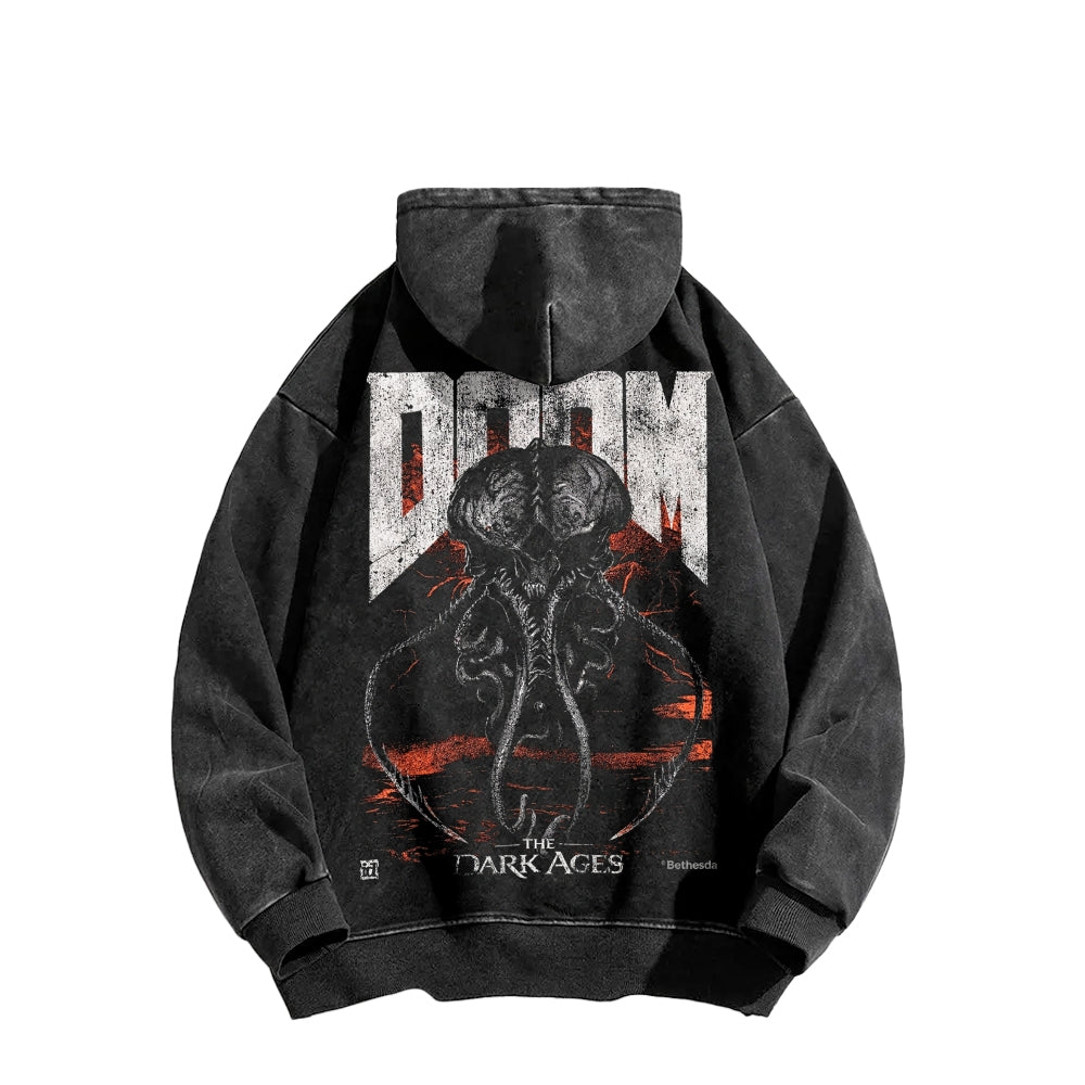 DOOM Washed-finish sweatshirt 2606015487