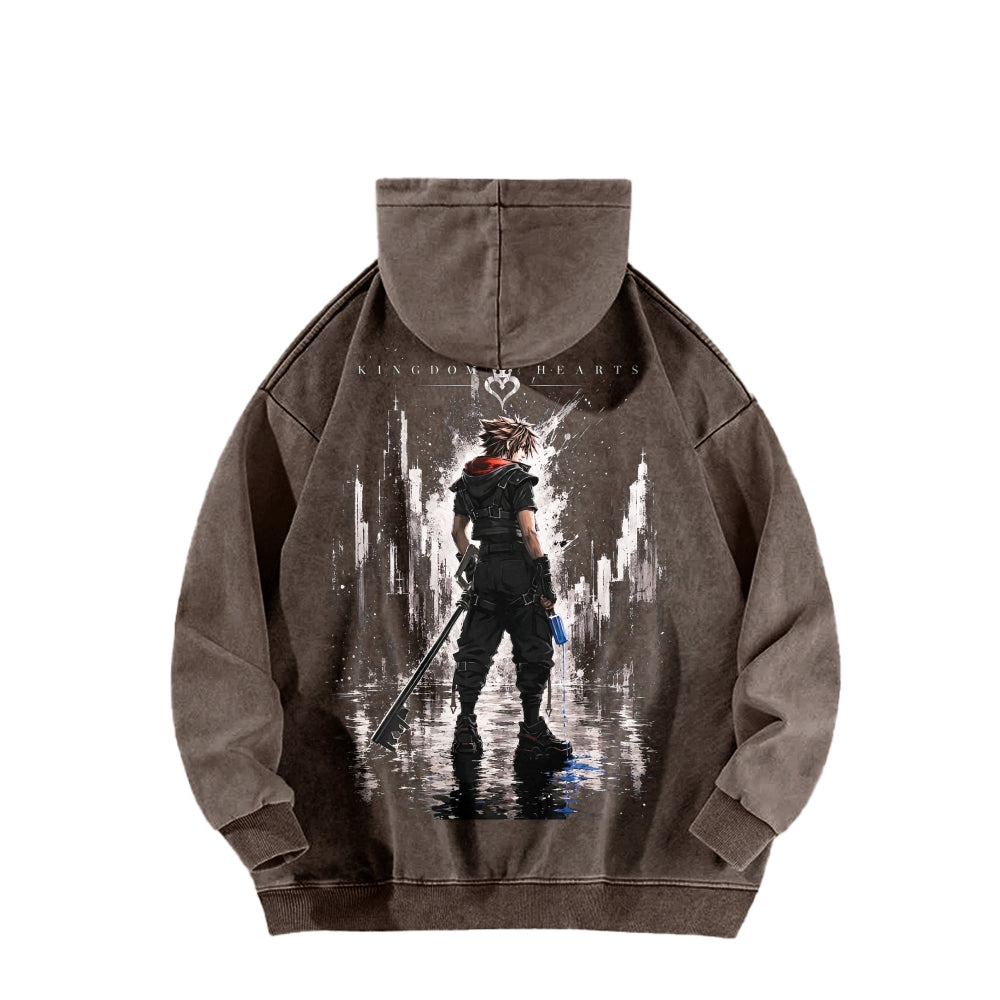 Kingdom Hearts Washed-finish sweatshirt 2606015491