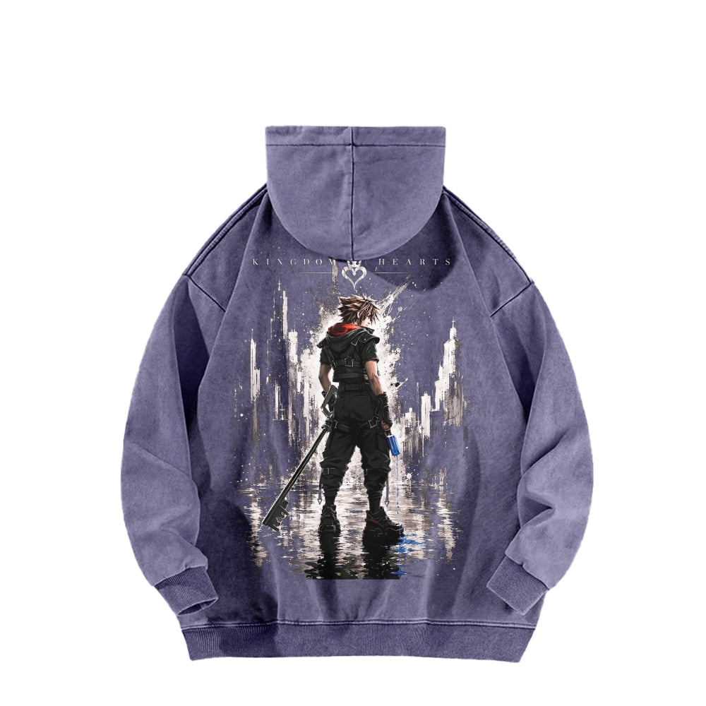 Kingdom Hearts Washed-finish sweatshirt 2606015491