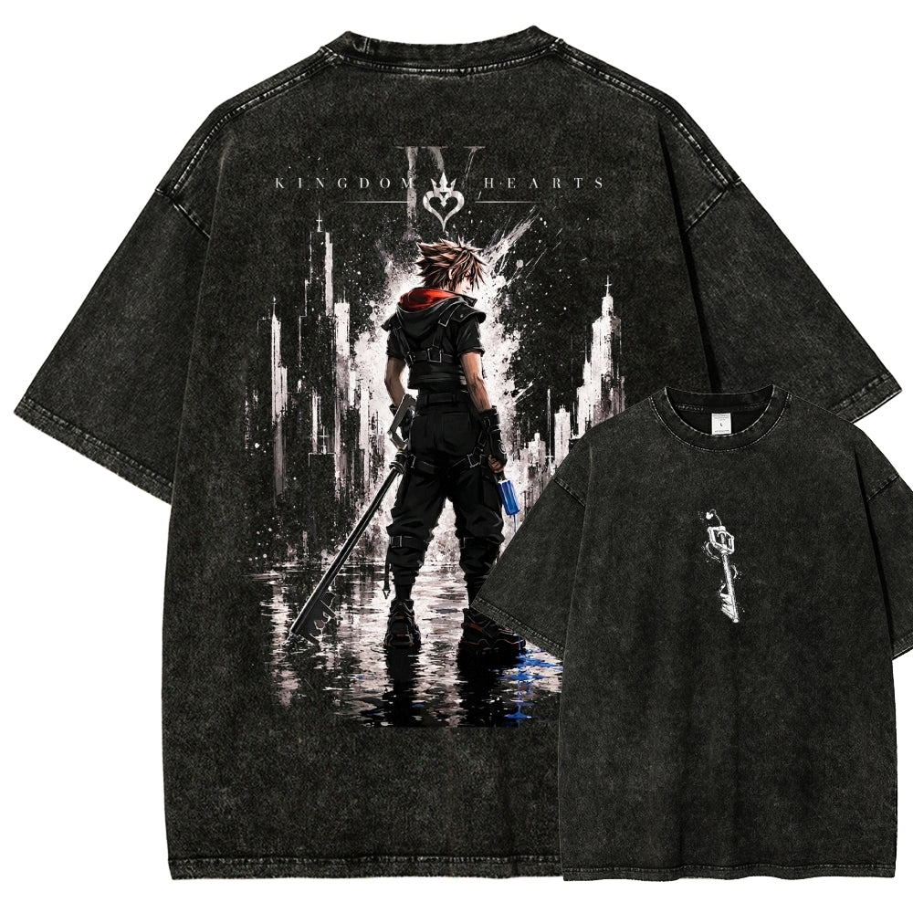 Kingdom Hearts Washed T-shirt 2606015492