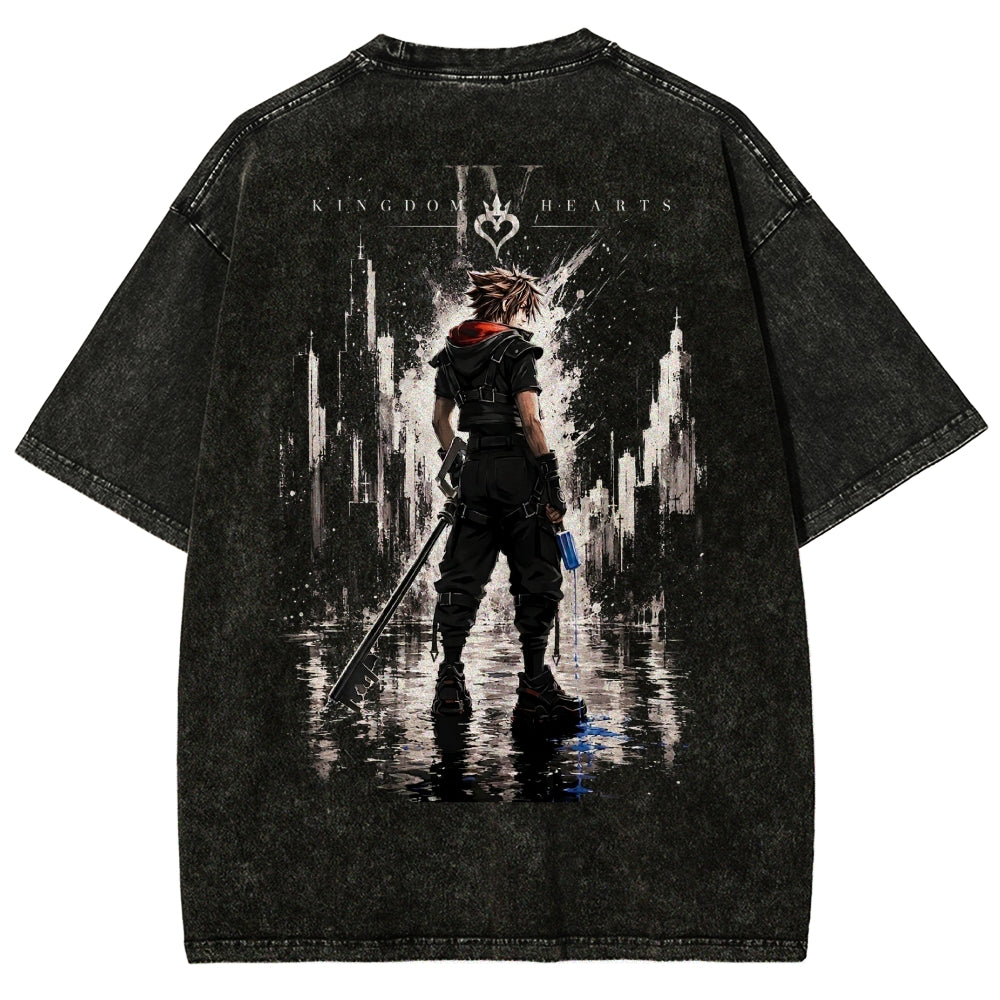 Kingdom Hearts Washed T-shirt 2606015492