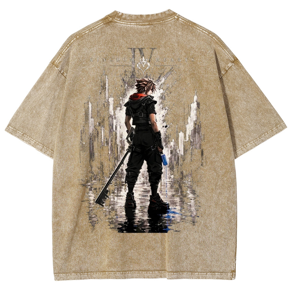 Kingdom Hearts Washed T-shirt 2606015492