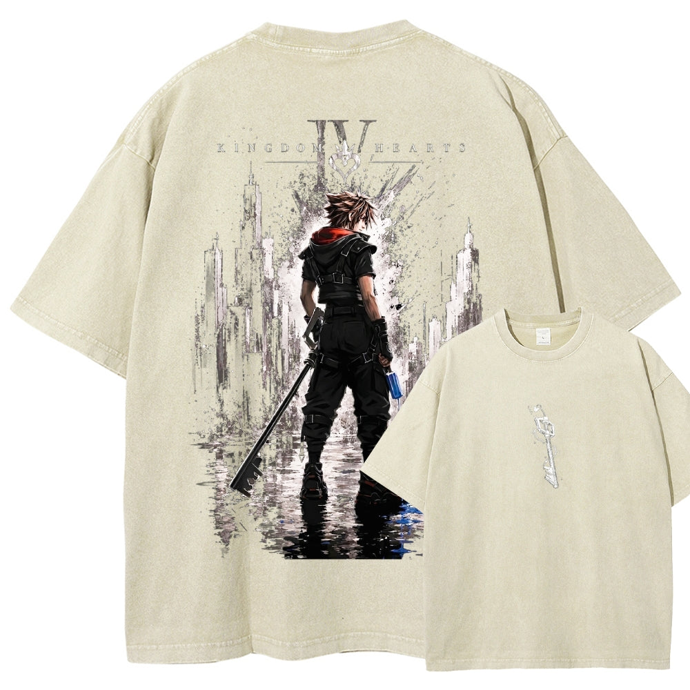 Kingdom Hearts Washed T-shirt 2606015492