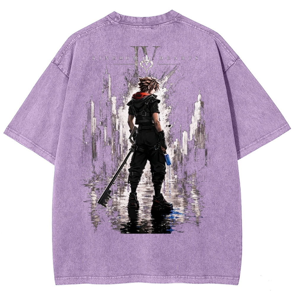 Kingdom Hearts Washed T-shirt 2606015492
