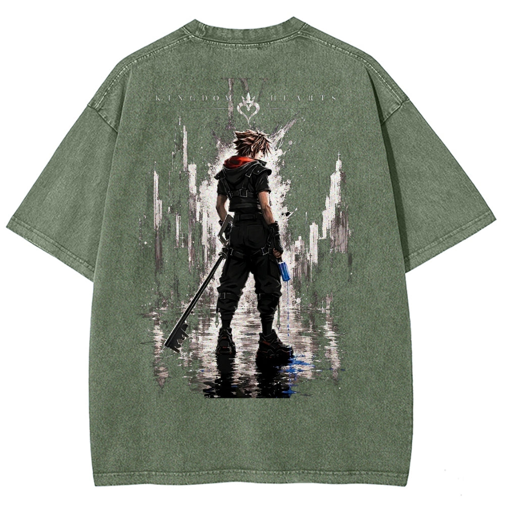 Kingdom Hearts Washed T-shirt 2606015492