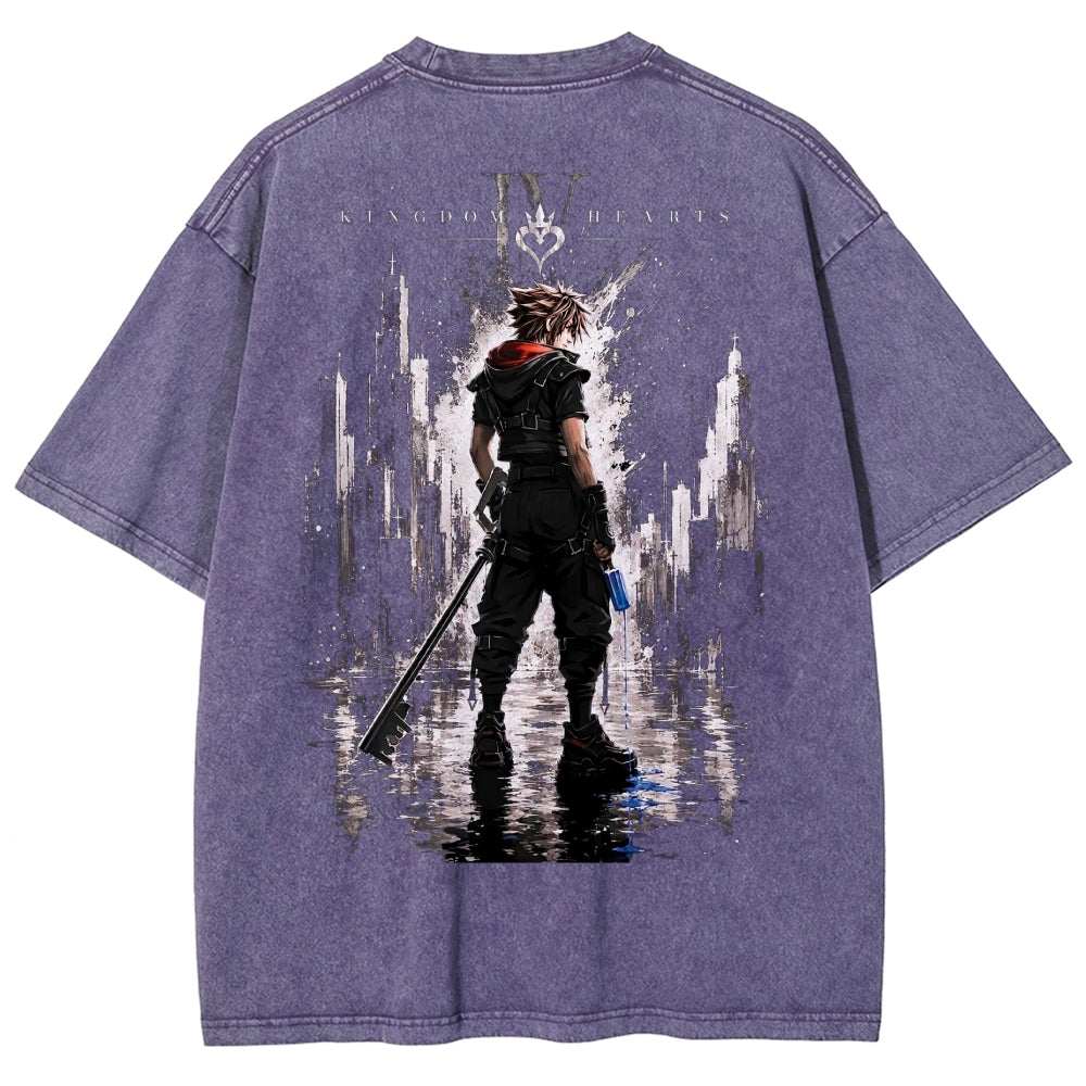 Kingdom Hearts Washed T-shirt 2606015492