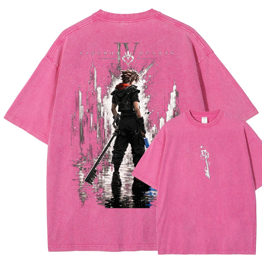 Kingdom Hearts Washed T-shirt 2606015492