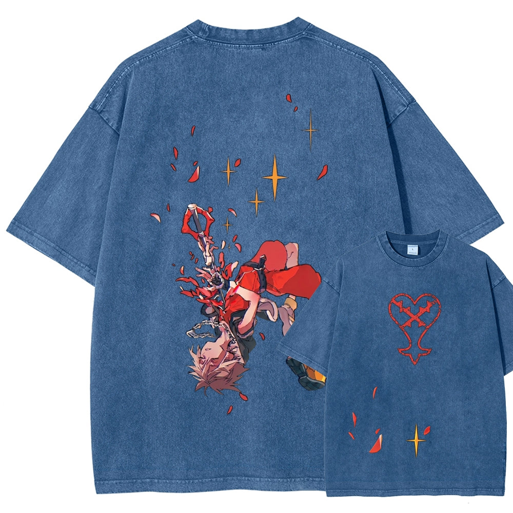 Kingdom Hearts Washed T-shirt 2606015493