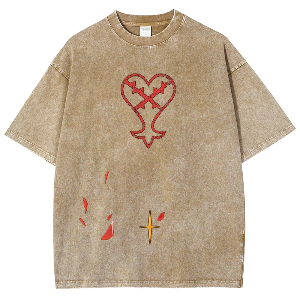 Kingdom Hearts Washed T-shirt 2606015493
