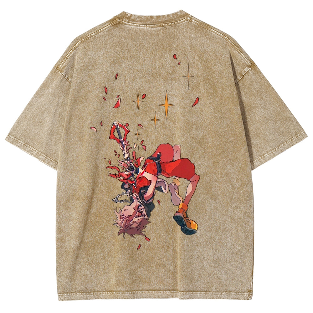 Kingdom Hearts Washed T-shirt 2606015493