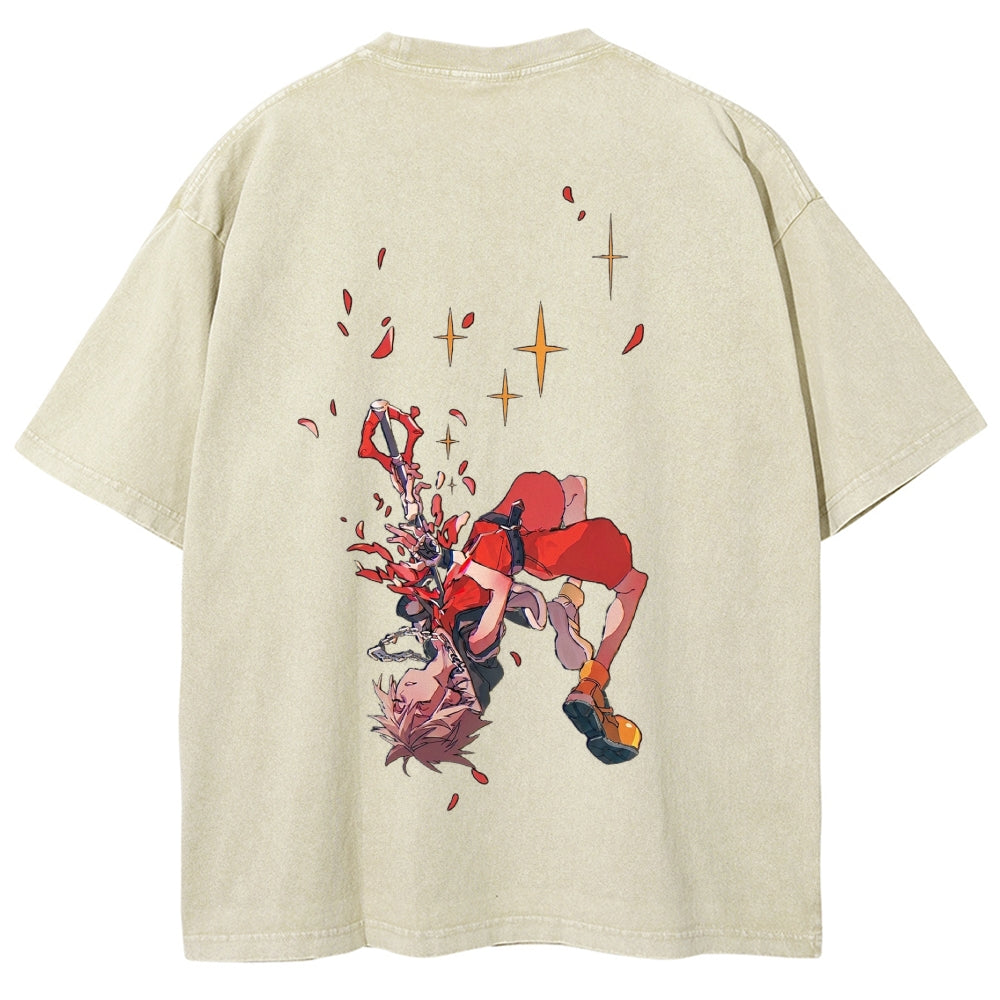 Kingdom Hearts Washed T-shirt 2606015493