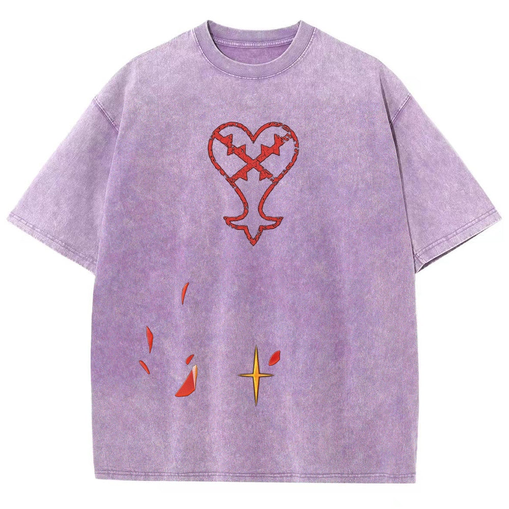 Kingdom Hearts Washed T-shirt 2606015493