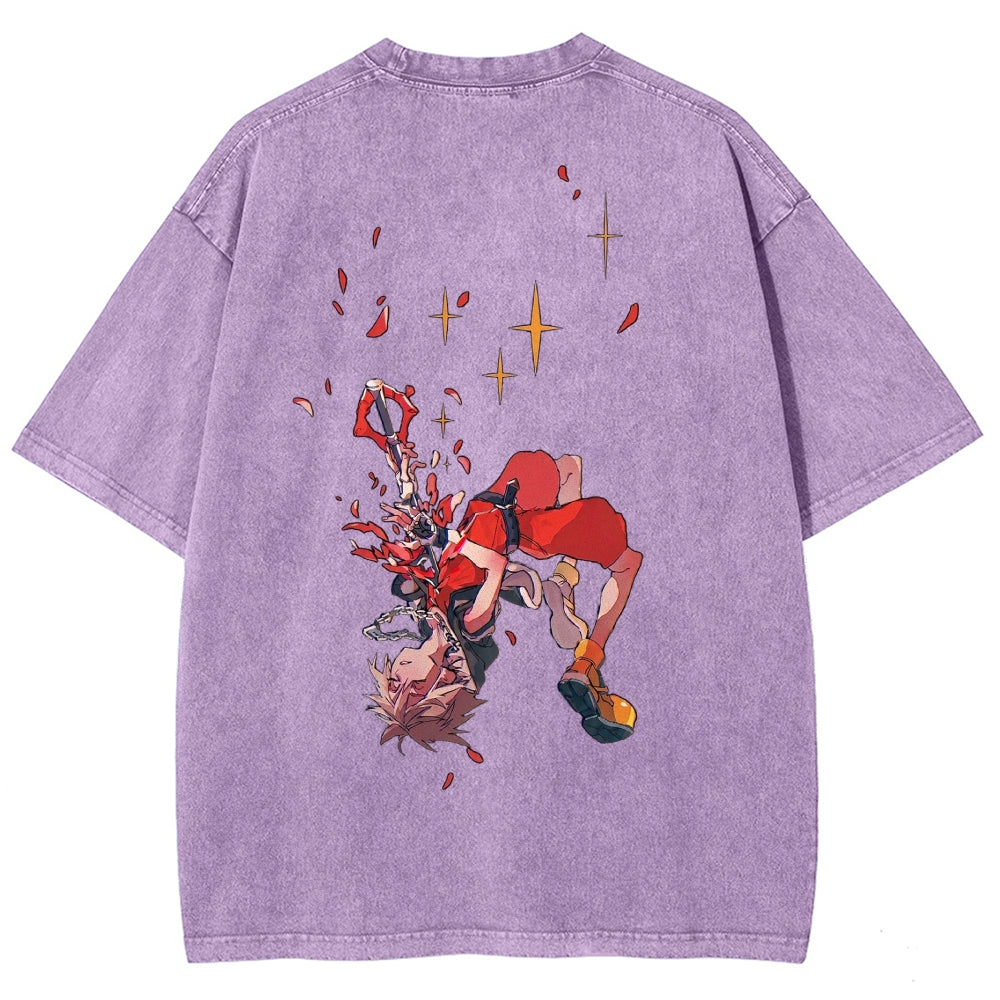 Kingdom Hearts Washed T-shirt 2606015493