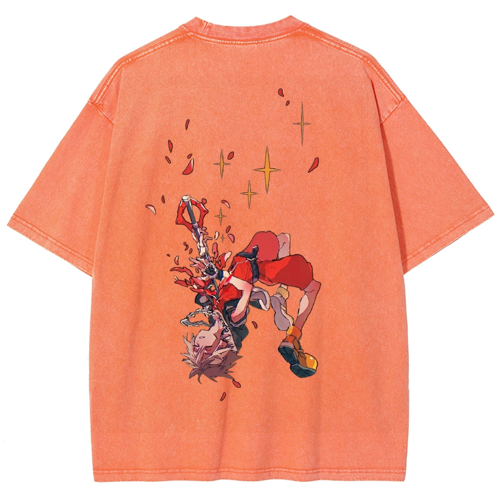Kingdom Hearts Washed T-shirt 2606015493