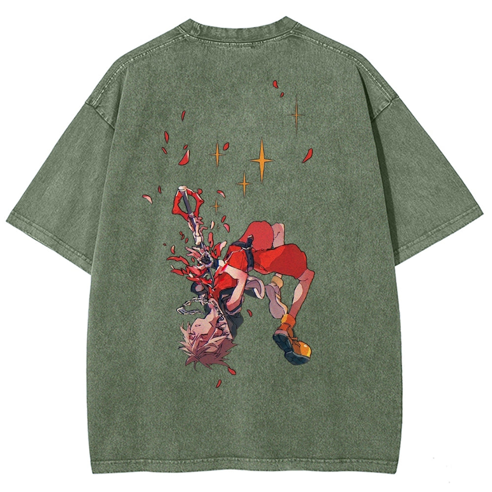 Kingdom Hearts Washed T-shirt 2606015493