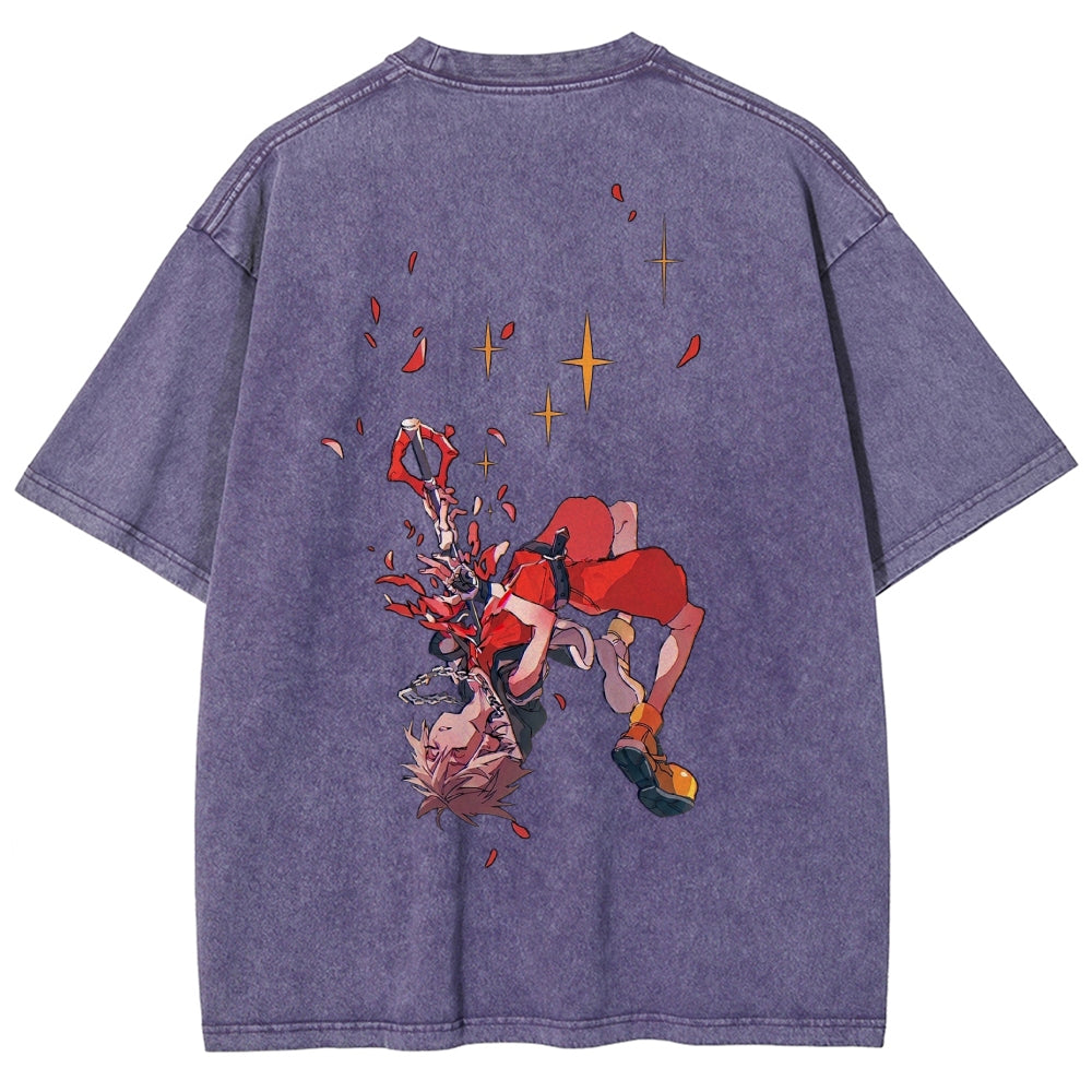 Kingdom Hearts Washed T-shirt 2606015493