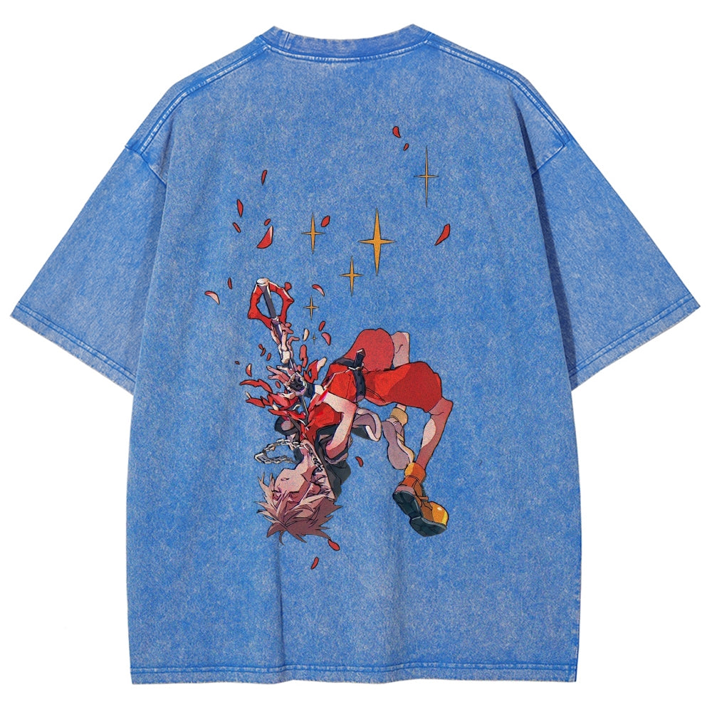 Kingdom Hearts Washed T-shirt 2606015493