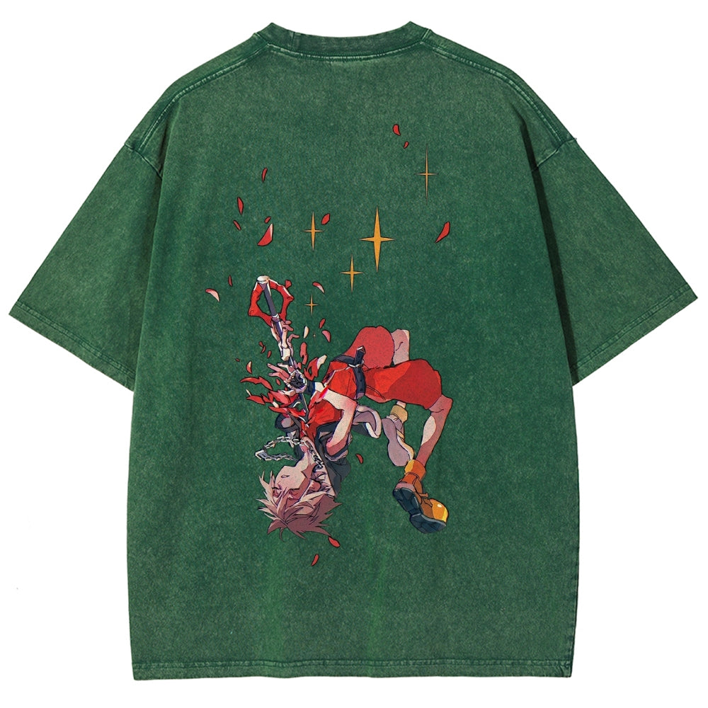 Kingdom Hearts Washed T-shirt 2606015493
