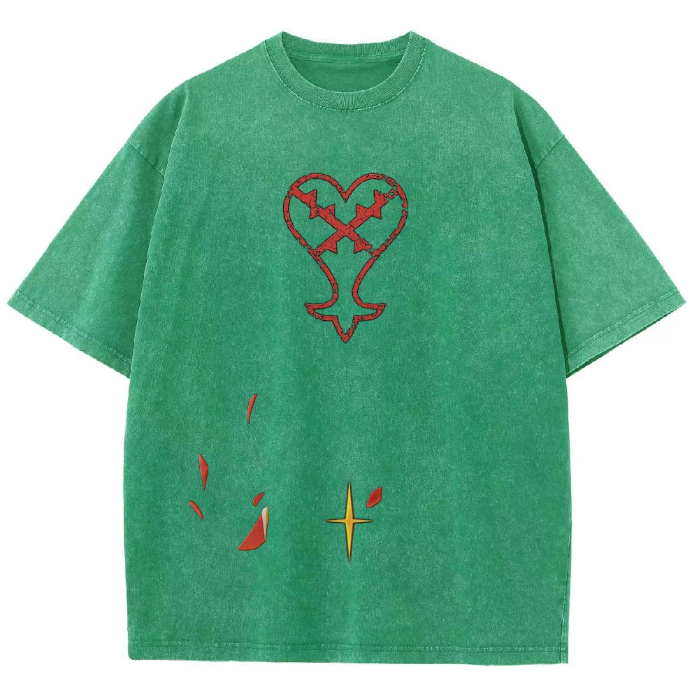 Kingdom Hearts Washed T-shirt 2606015493