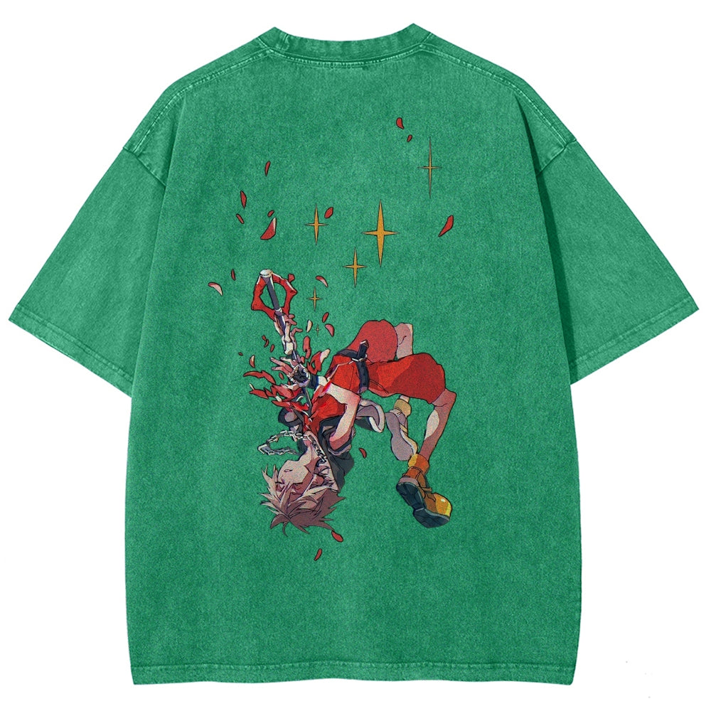 Kingdom Hearts Washed T-shirt 2606015493