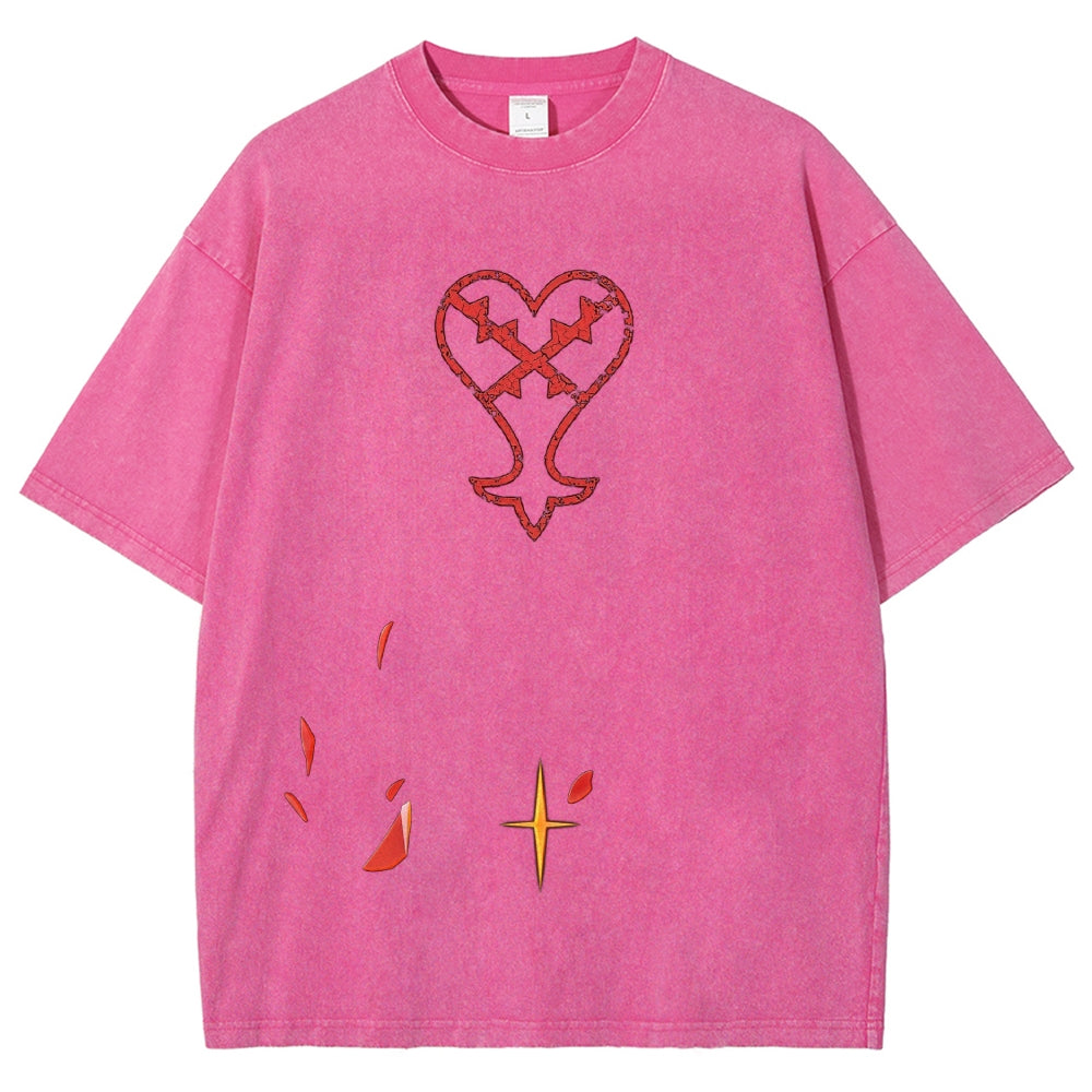 Kingdom Hearts Washed T-shirt 2606015493