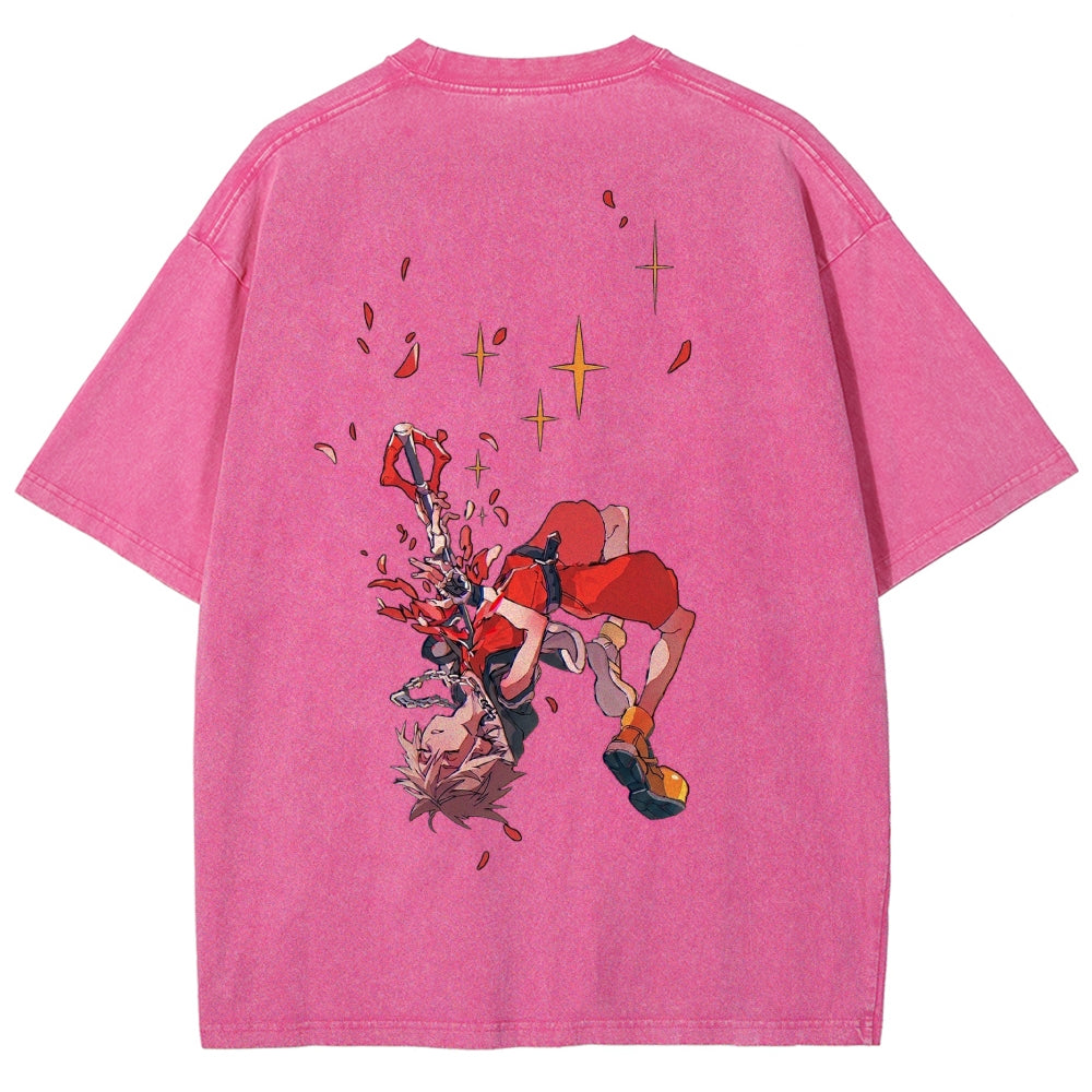 Kingdom Hearts Washed T-shirt 2606015493
