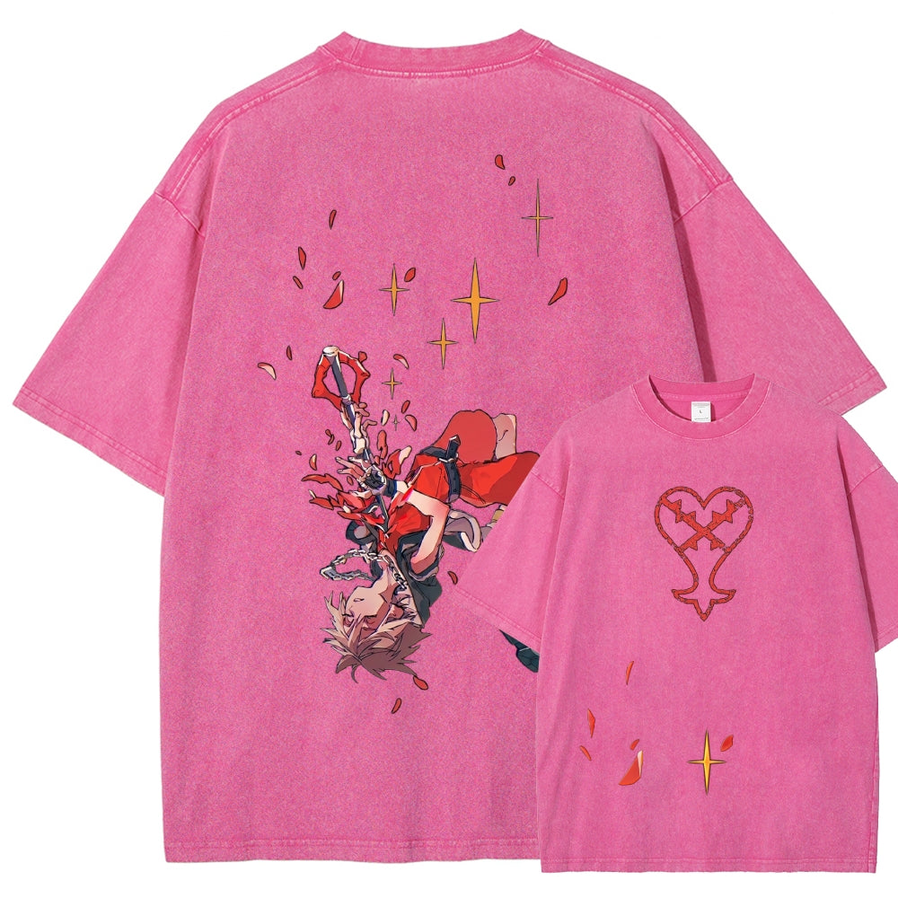 Kingdom Hearts Washed T-shirt 2606015493