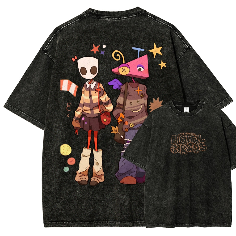 The Amazing Digital Circus Washed T-shirt 2606015541