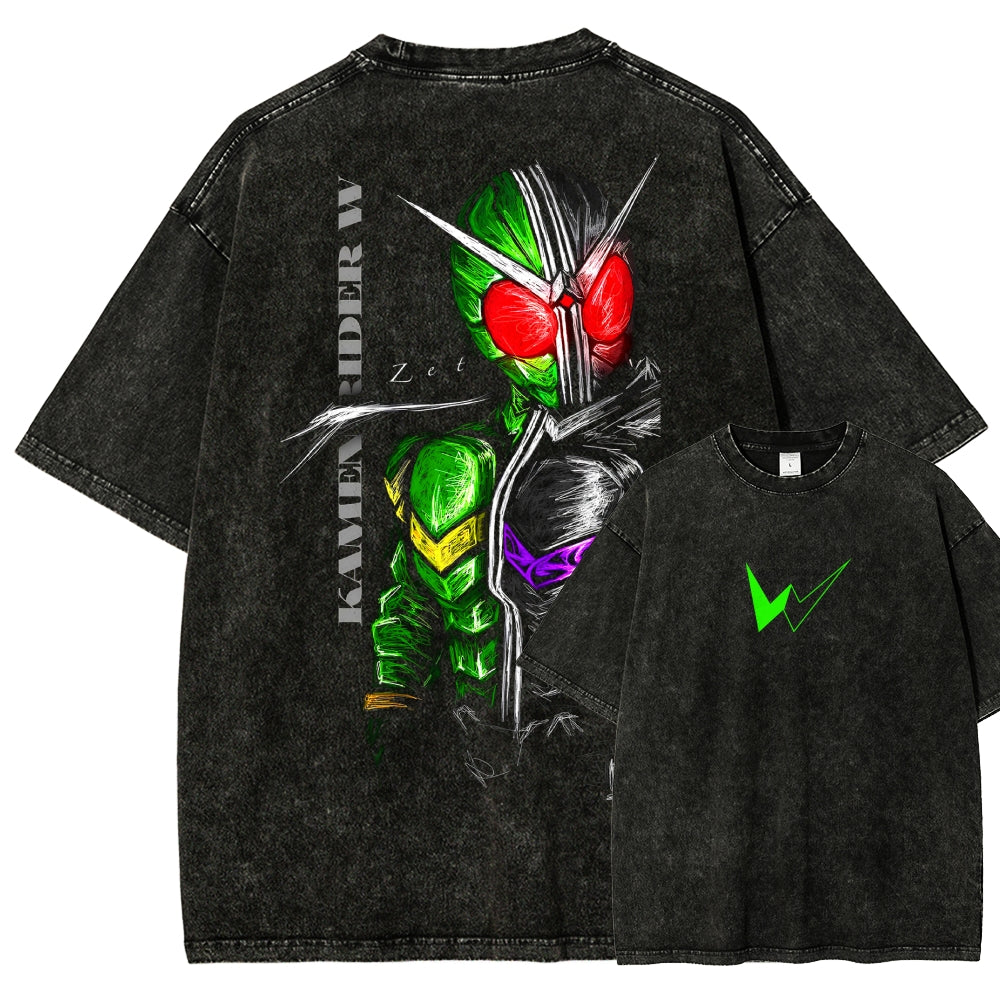 Kamen Rider Series Washed T-shirt 2606015989