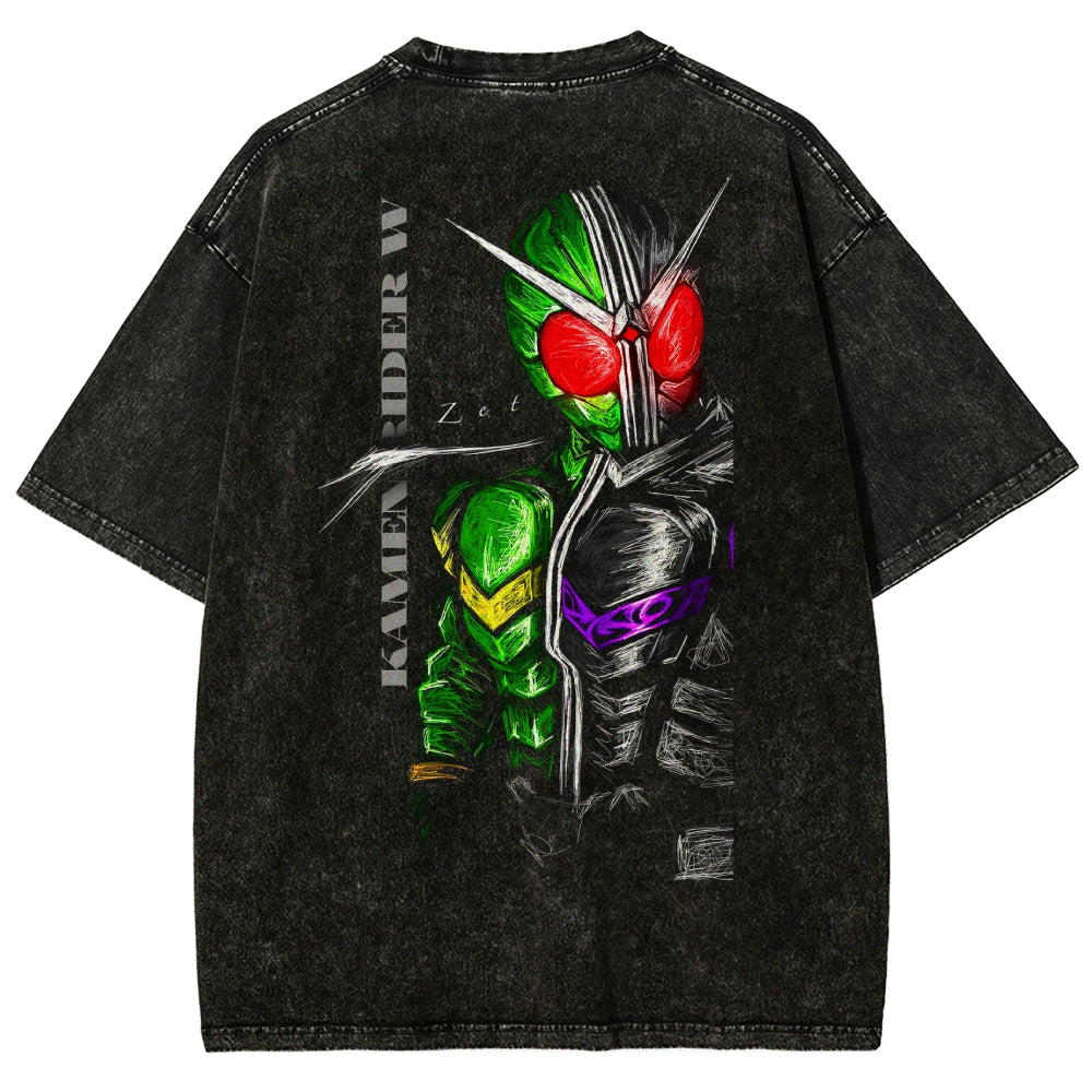 Kamen Rider Series Washed T-shirt 2606015989