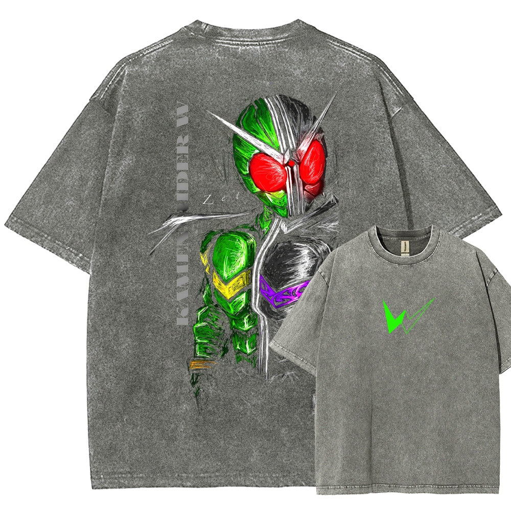 Kamen Rider Series Washed T-shirt 2606015989