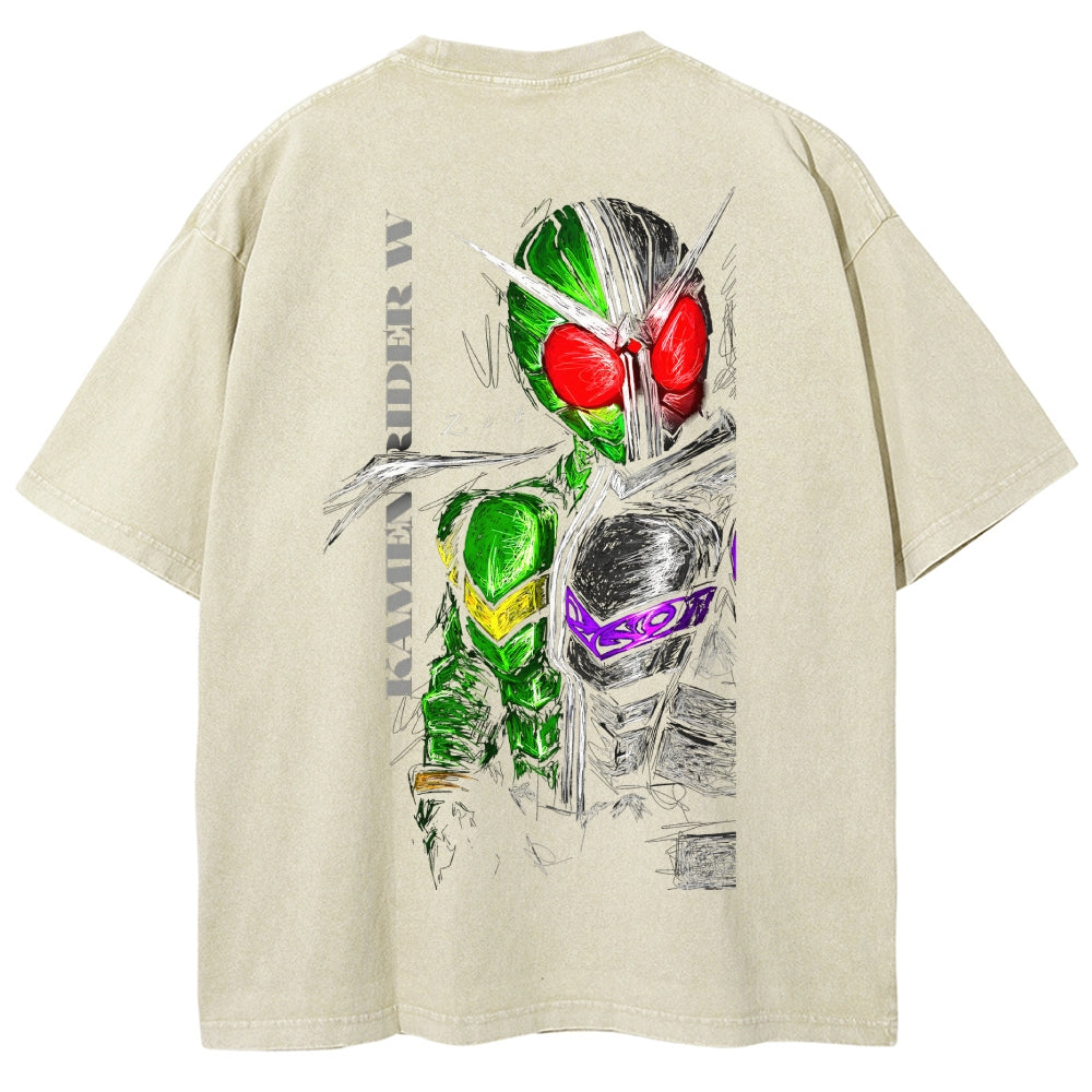Kamen Rider Series Washed T-shirt 2606015989
