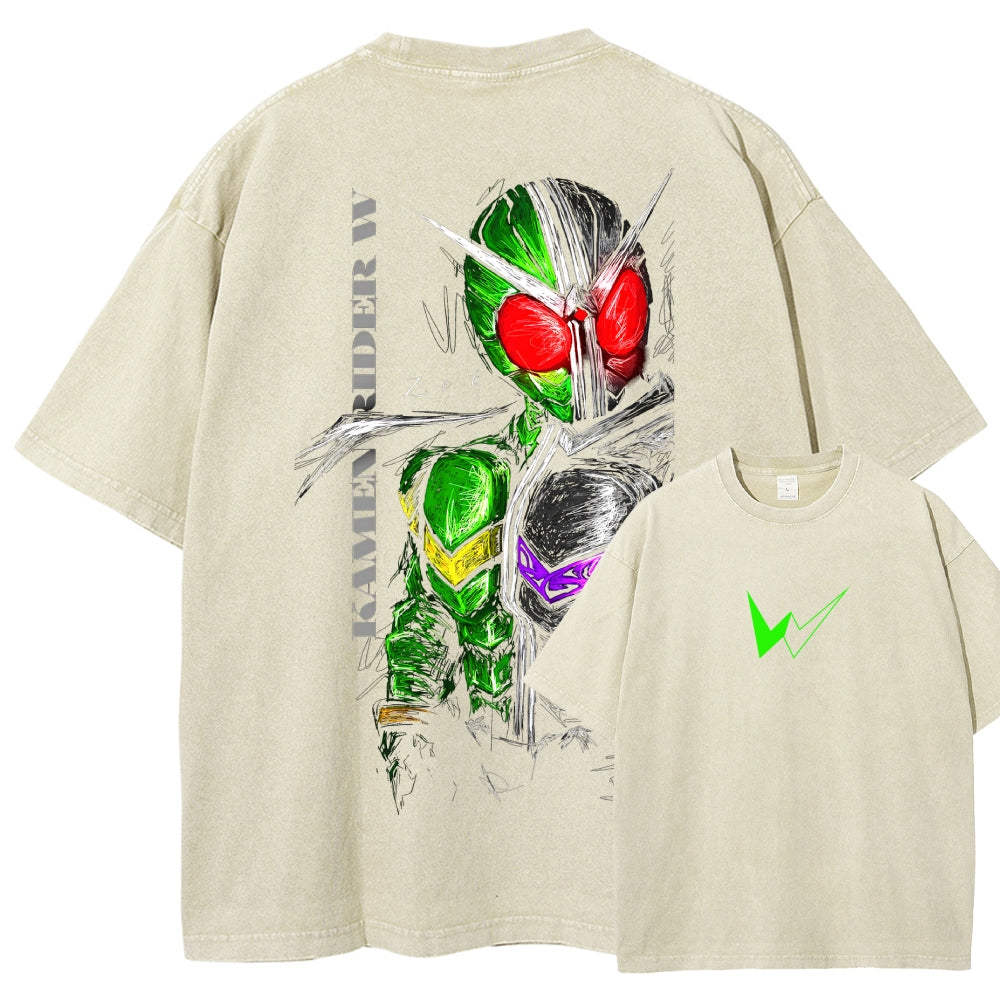 Kamen Rider Series Washed T-shirt 2606015989