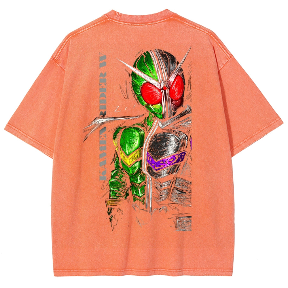 Kamen Rider Series Washed T-shirt 2606015989