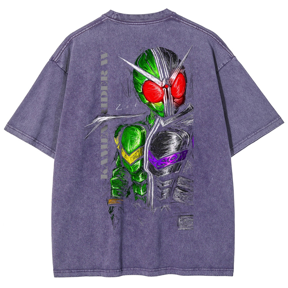 Kamen Rider Series Washed T-shirt 2606015989