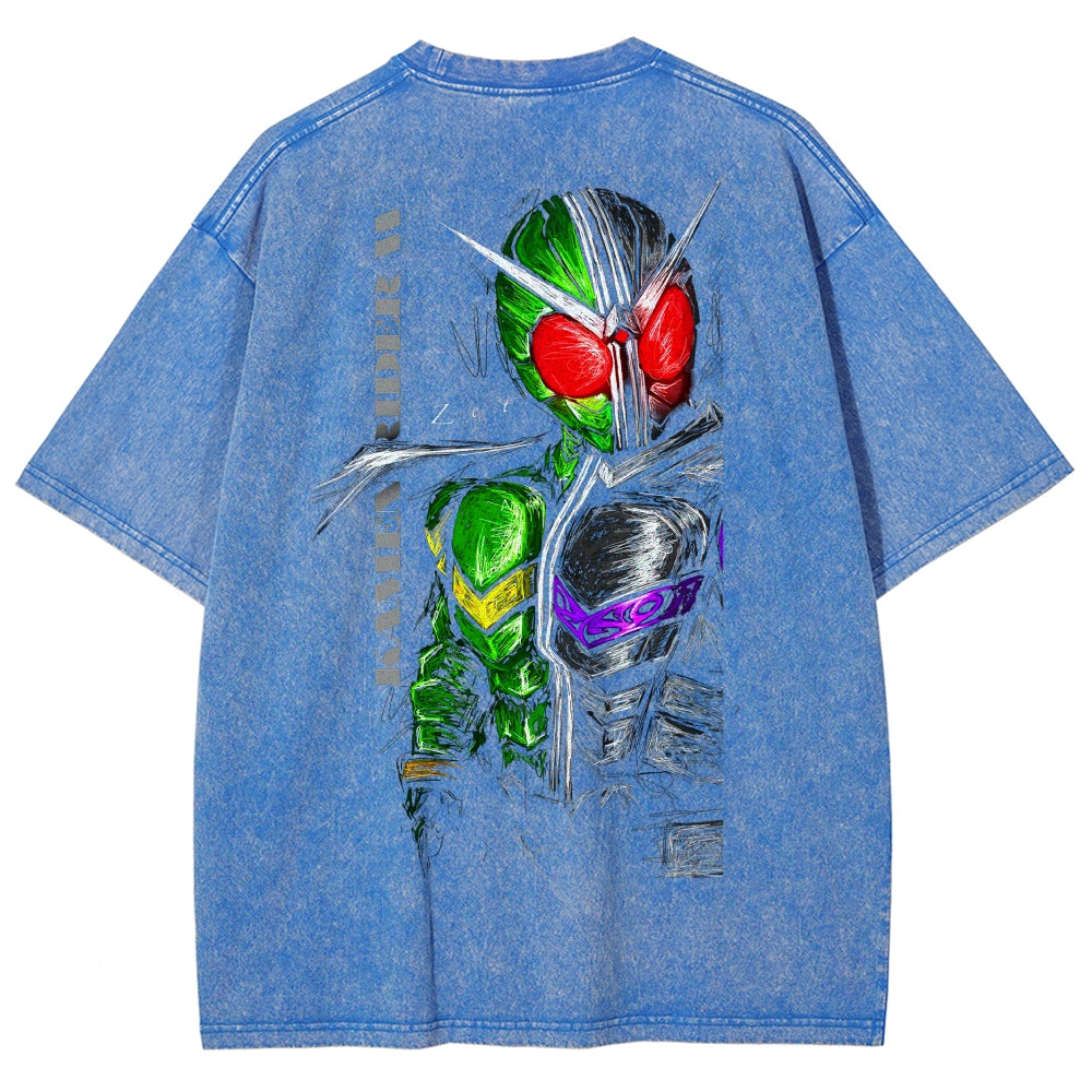 Kamen Rider Series Washed T-shirt 2606015989