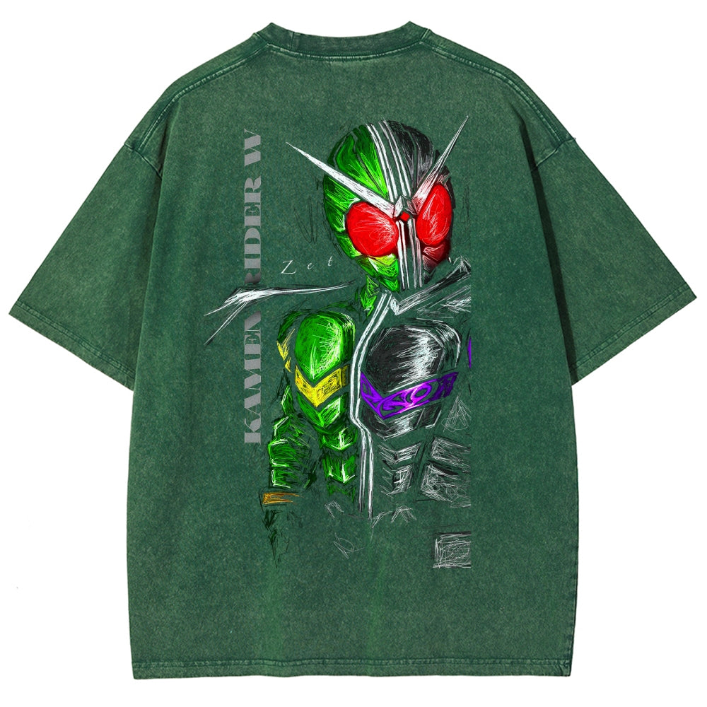 Kamen Rider Series Washed T-shirt 2606015989
