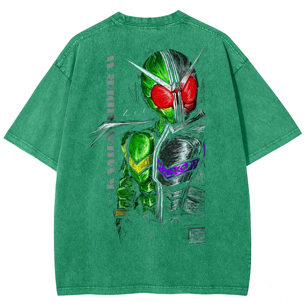 Kamen Rider Series Washed T-shirt 2606015989
