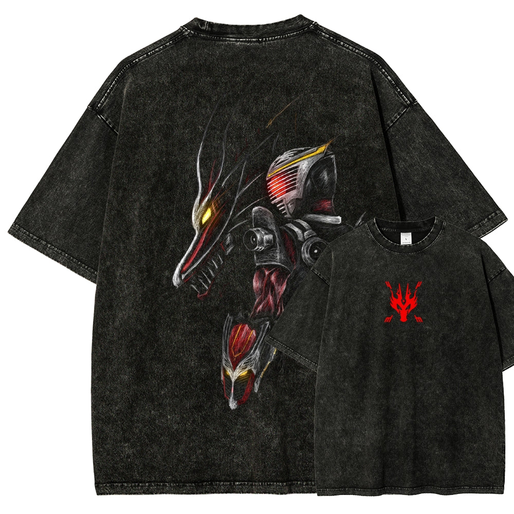 Kamen Rider Series Washed T-shirt 2606015995