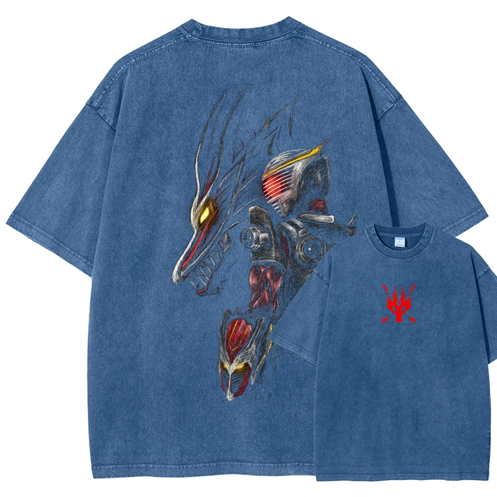 Kamen Rider Series Washed T-shirt 2606015995