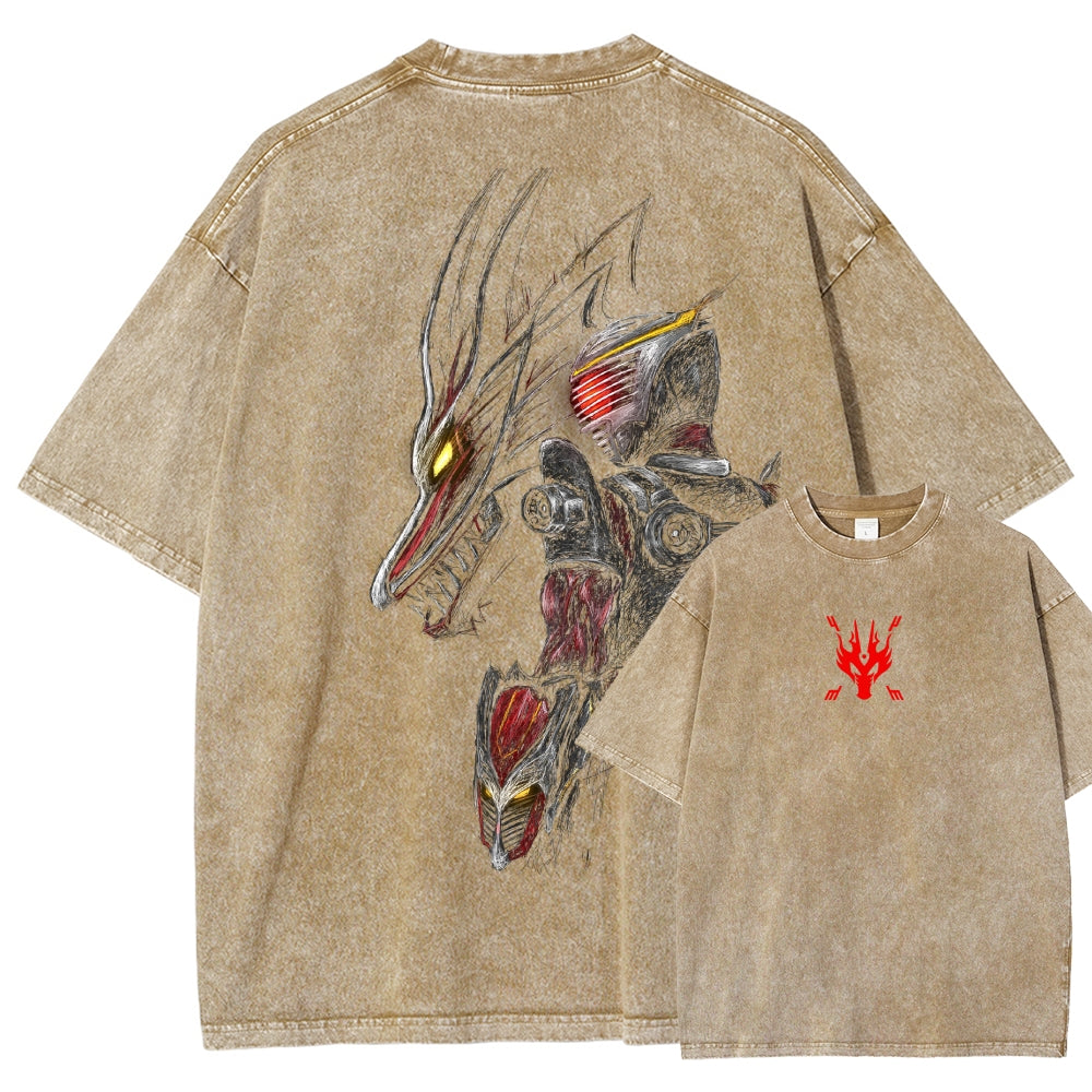 Kamen Rider Series Washed T-shirt 2606015995